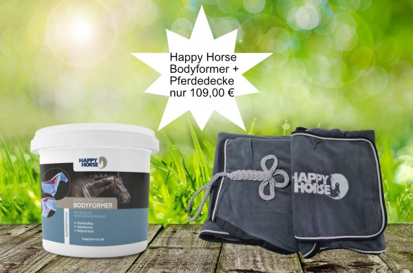 Happy Horse Aktion - Happy Horse Bodyformer 4,5 kg + Happy Horse Abschwitzdecke