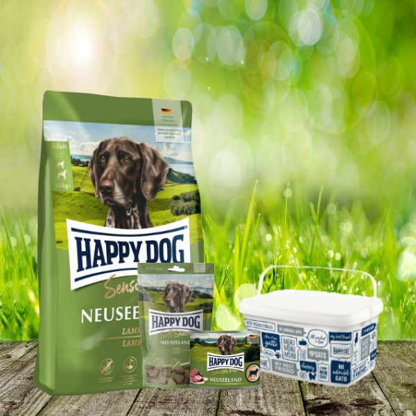 Happy Dog Neuseeland Kennenlernpaket 4-teilig