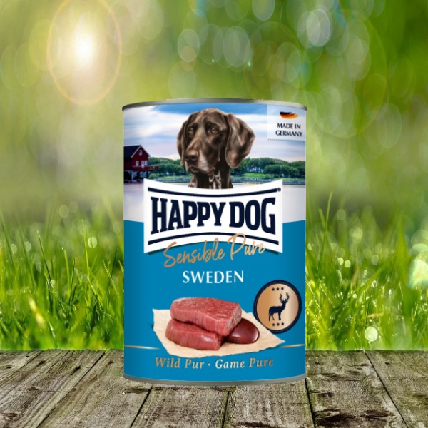 Happy Dog Sensible Pure Sweden (vorher Happy Dog Dose Wild Pur) 10 + 2 Aktion