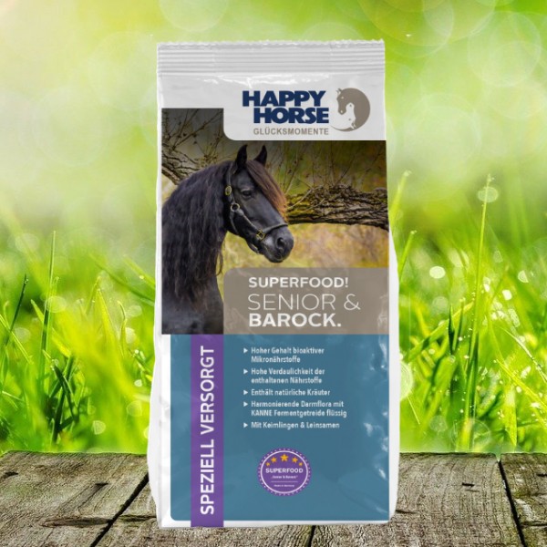 Happy Horse Superfood "Senior & Barock" (Sensitive Plus)