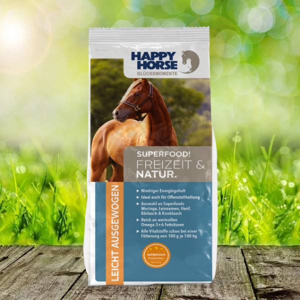 Happy Horse Superfood "Freizeit und Natur" (Moringa Freizeit) 14 kg