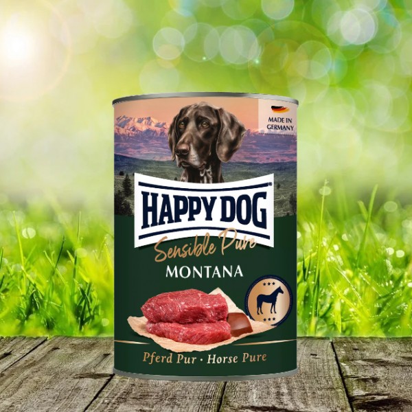 Happy Dog Sensible Pure Montana (vorher Happy Dog Dose Pferd Pur) 10 + 2 Aktion