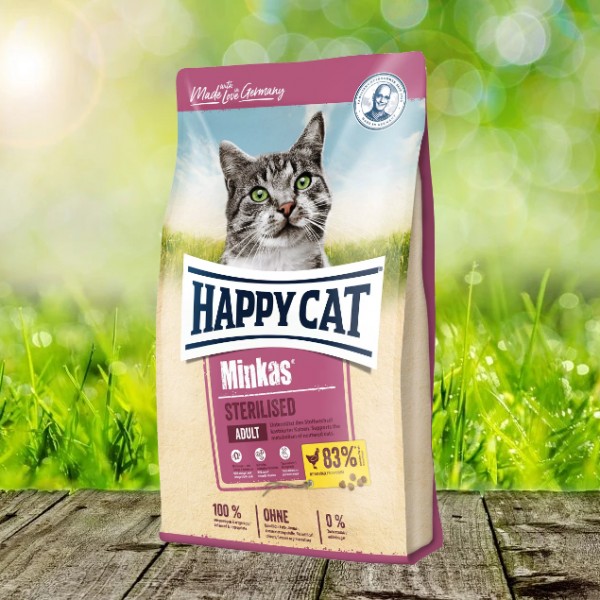 Happy Cat Minkas Sterilised Geflügel