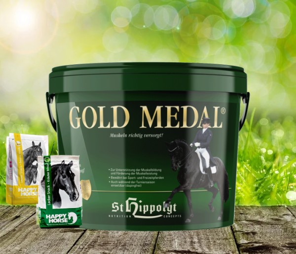 St. Hippolyt Gold Medal 10 kg und 2 x 1 kg Lecker Snack geschenkt