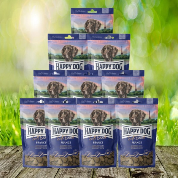 Vorteilspaket Happy Dog Soft Snack France 10 x 100 g