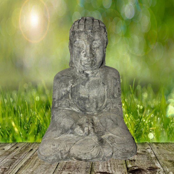 Wunderschöner Buddha aus Granit - ca. 50 cm Höhe inkl. Speditionsversand