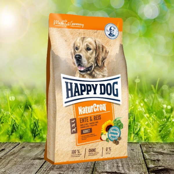 Happy Dog Premium NaturCroq Ente und Reis