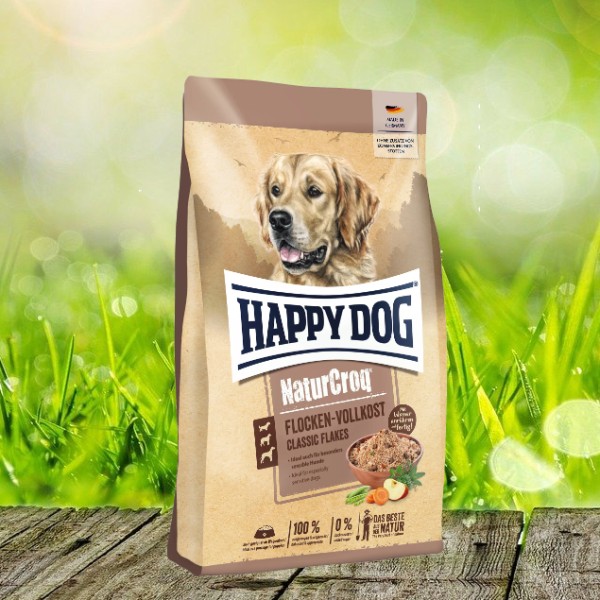 Happy Dog NaturCroq Flocken Vollkost