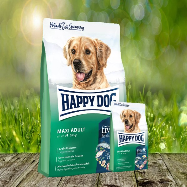 Happy Dog Fit & Vital Maxi Adult 1 x 14 kg + 1 x 1 kg Geschenkt