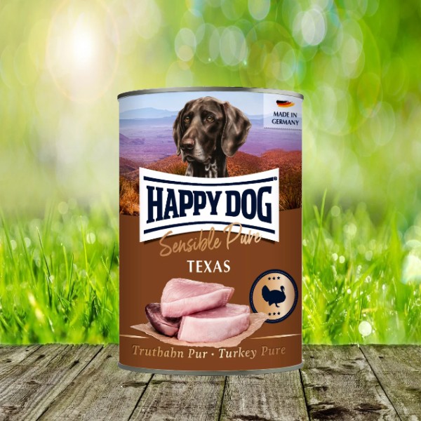 Happy Dog Sensible Pure Texas (vorher Happy Dog Dose Truthahn Pur) 10 + 2 Aktion