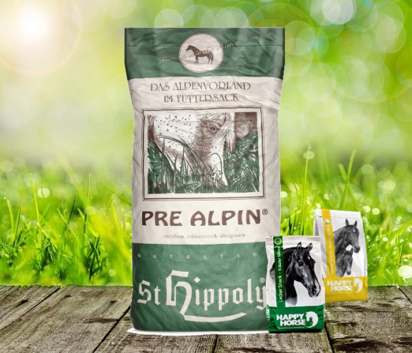 St. Hippolyt PreAlpin Wiesencobs 25 kg Agrobs und 2 x 1 kg Lecker Snack geschenkt